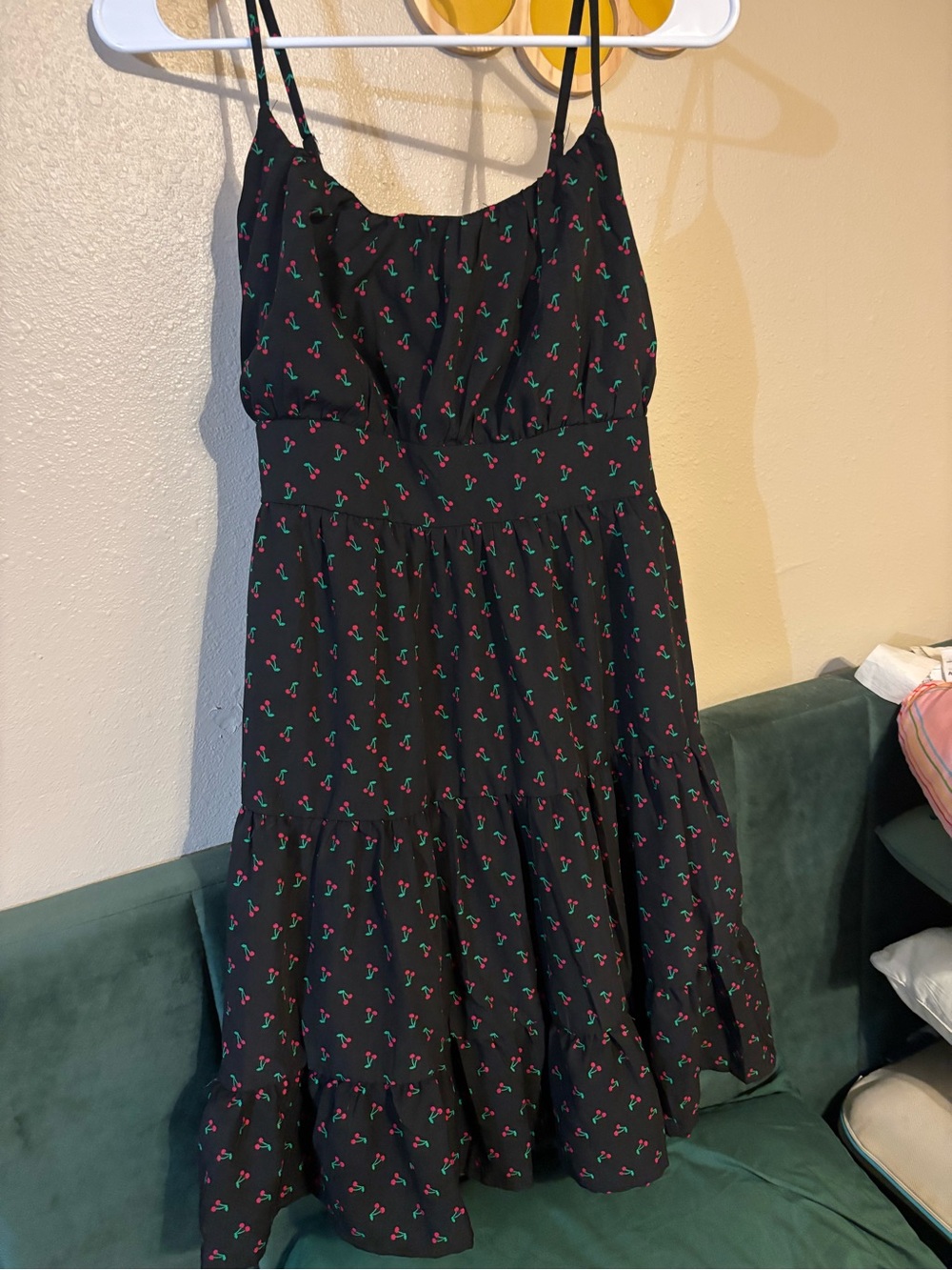 Black Cherry Spaghetti-Strap Women’s Dress